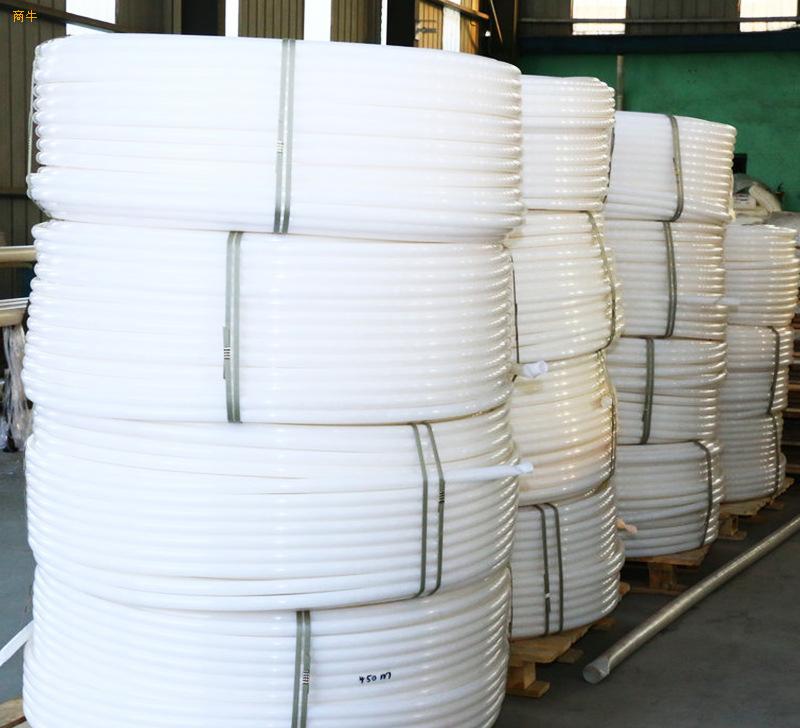 江苏厂家生产PE穿线管缆子管白色塑料路灯电缆护套管穿线盘管