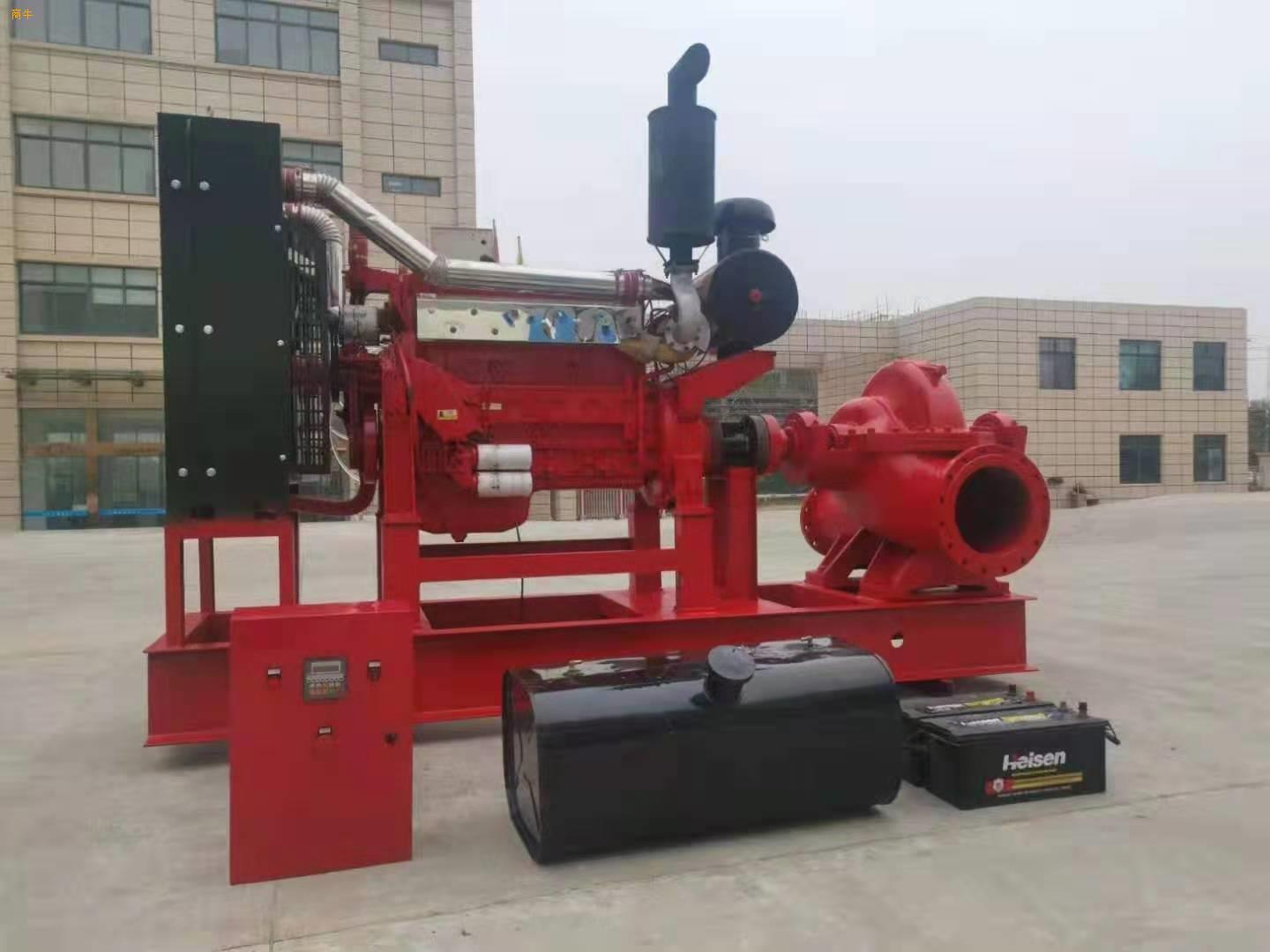 柴油机消防泵组XBC消防应急备用泵消防柴油泵