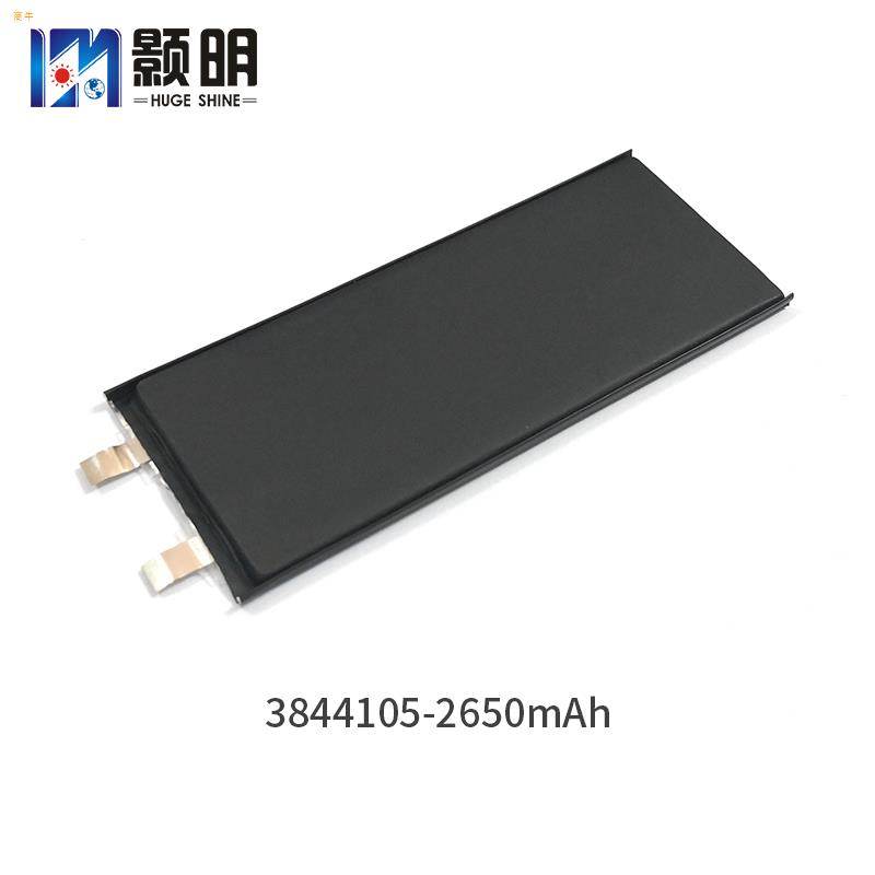 黑皮聚合物锂电池3.8V2650mAh智能手机电池
